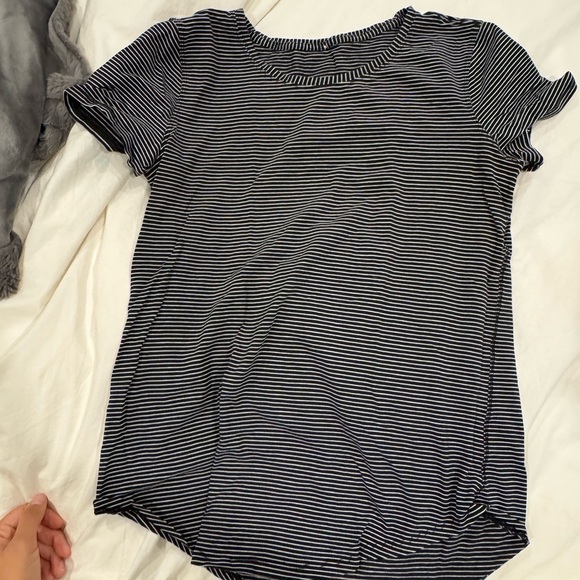 lululemon athletica Tops - Striped Black and White Women's Top
